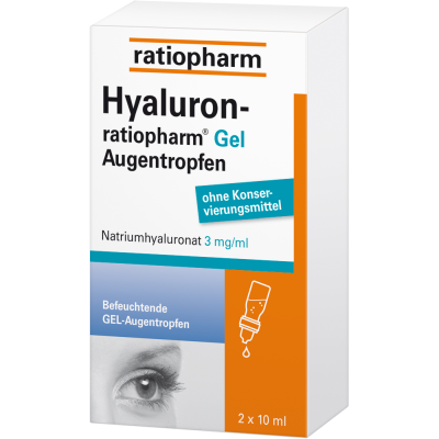 HYALURON-RATIOPHARM Gel Augentropfen