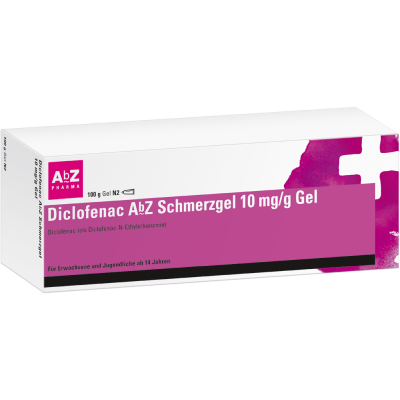 DICLOFENAC AbZ Schmerzgel 10 mg/g