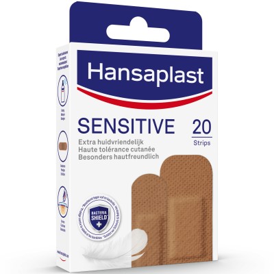 HANSAPLAST Sensitive Pflasterstrips hautton medium