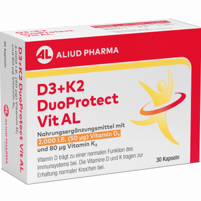D3+K2 DuoProtect Vit AL 2000 I.E./80 µg Kapseln