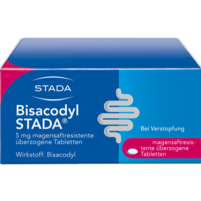 BISACODYL STADA 5 mg magensaftres.überzog.Tabl.