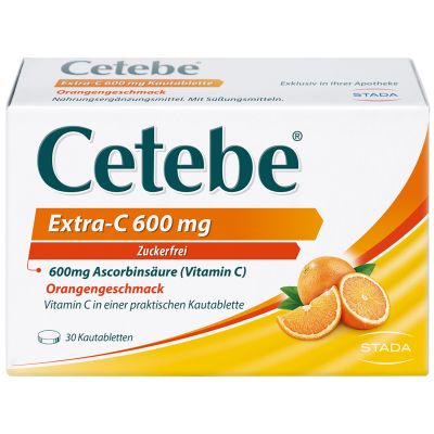 CETEBE Extra-C 600 mg Kautabletten