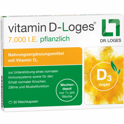 VITAMIN D-LOGES 7.000 I.E. pflanzlich Wochendepot