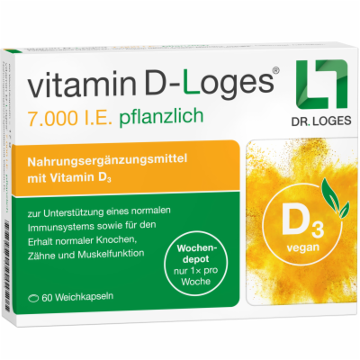 VITAMIN D-LOGES 7.000 I.E. pflanzlich Wochendepot