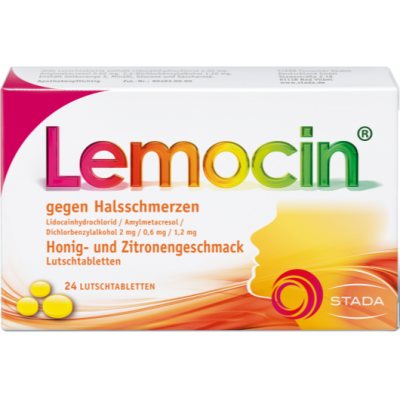 LEMOCIN gegen Halsschmerzen Honig-u.Zitroneng.Lut.