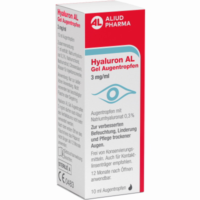HYALURON AL Gel Augentropfen 3 mg/ml