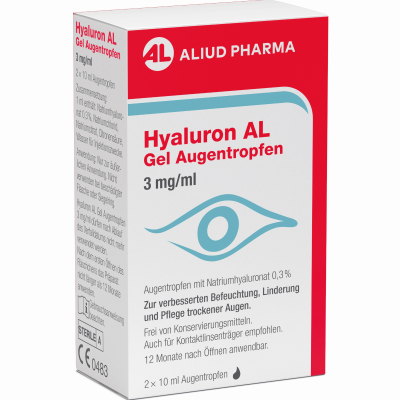 HYALURON AL Gel Augentropfen 3 mg/ml
