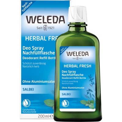 WELEDA Herbal Fresh Deo Spray Salbei Nachfüllfla.