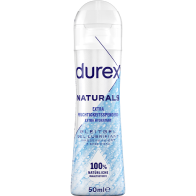 DUREX naturals Gleitgel extra feuchtigkeitsspend.