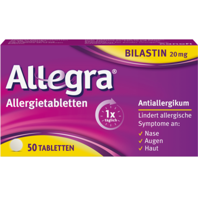 ALLEGRA Allergietabletten 20 mg Tabletten