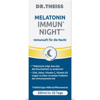 DR.THEISS Melatonin Immun Night Saft