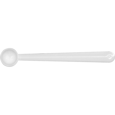 DOSIERLÖFFEL 0,10 ml PP antistatisch weiß