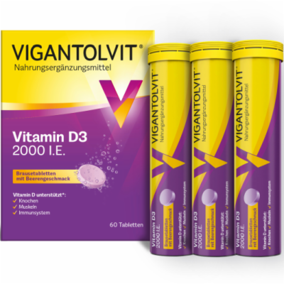 VIGANTOLVIT 2000 I.E. Vitamin D3 Brausetabletten