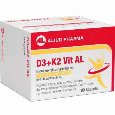 D3+K2 Vit AL 2000 I.E./80 µg Kapseln