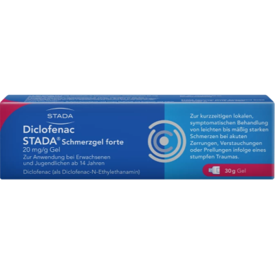 DICLOFENAC STADA Schmerzgel forte 20 mg/g