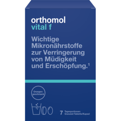 ORTHOMOL Vital F Granulat/Kap./Tabl.Kombip.7 Tage