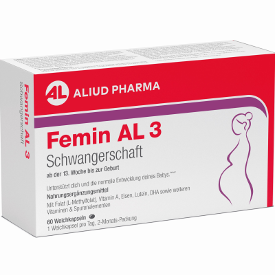 FEMIN AL 3 Schwangerschaft Weichkapseln