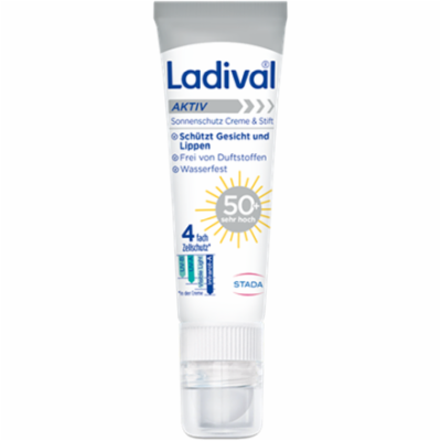 LADIVAL Aktiv Sonnenschutz Creme & Stift LSF 50+