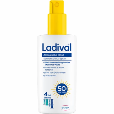 LADIVAL allergische Haut Sonnenschutz-Spray LSF50+
