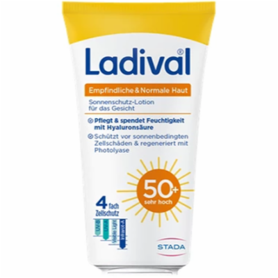 LADIVAL empfindliche Haut Lotion Gesicht LSF 50+