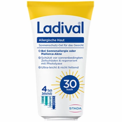 LADIVAL allergische Haut Gel Gesicht LSF 30