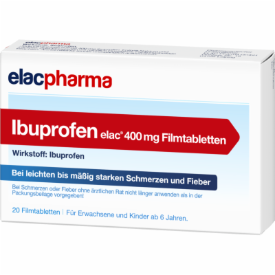IBUPROFEN elac 400 mg Filmtabletten
