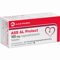 ASS AL Protect 100 mg magensaftres.Tabletten