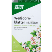 WEISSDORNBLÄTTER m.Blüten Arzneitee Bio Salus Fbtl