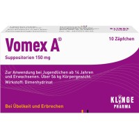 VOMEX A 150 mg Suppositorien