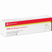 ZINK AL 25 mg Brausetabletten