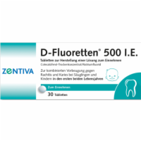D FLUORETTEN 500 Tabletten