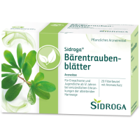 SIDROGA Bärentraubenblättertee Filterbeutel