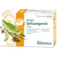 SIDROGA Spitzwegerich Tee Filterbeutel