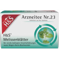 H&S Melissenblätter Filterbeutel