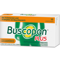 BUSCOPAN plus 10 mg/800 mg Suppositorien