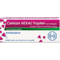 CETIRIZIN HEXAL Tropfen bei Allergien