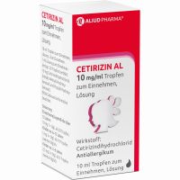 CETIRIZIN AL 10 mg/ml Tropfen zum Einnehmen