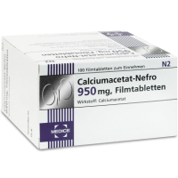 CALCIUMACETAT NEFRO 950 mg Filmtabletten