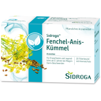 SIDROGA Fenchel Anis Kümmel Tee Filterbeutel