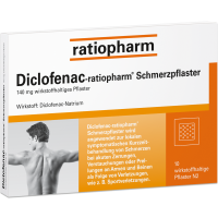 DICLOFENAC-ratiopharm Schmerzpflaster