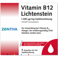 VITAMIN B12 1.000 µg Lichtenstein Ampullen