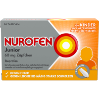 NUROFEN Junior 60 mg Zäpfchen