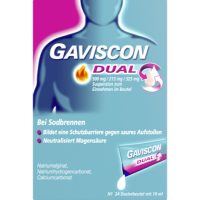 GAVISCON Dual 500mg/213mg/325mg Suspens.im Beutel