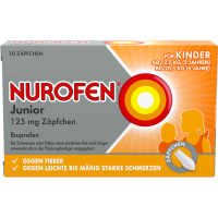 NUROFEN Junior 125 mg Zäpfchen