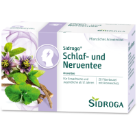 SIDROGA Schlaf- und Nerventee Filterbeutel