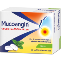 MUCOANGIN Minze 20 mg Lutschtabletten