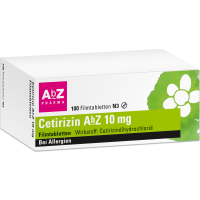 CETIRIZIN AbZ 10 mg Filmtabletten