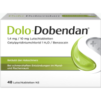 DOLO-DOBENDAN 1,4 mg/10 mg Lutschtabletten