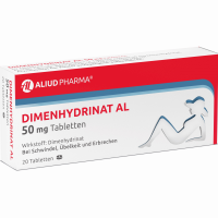 DIMENHYDRINAT AL 50 mg Tabletten
