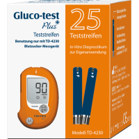 GLUCO TEST Plus Blutzuckerteststreifen